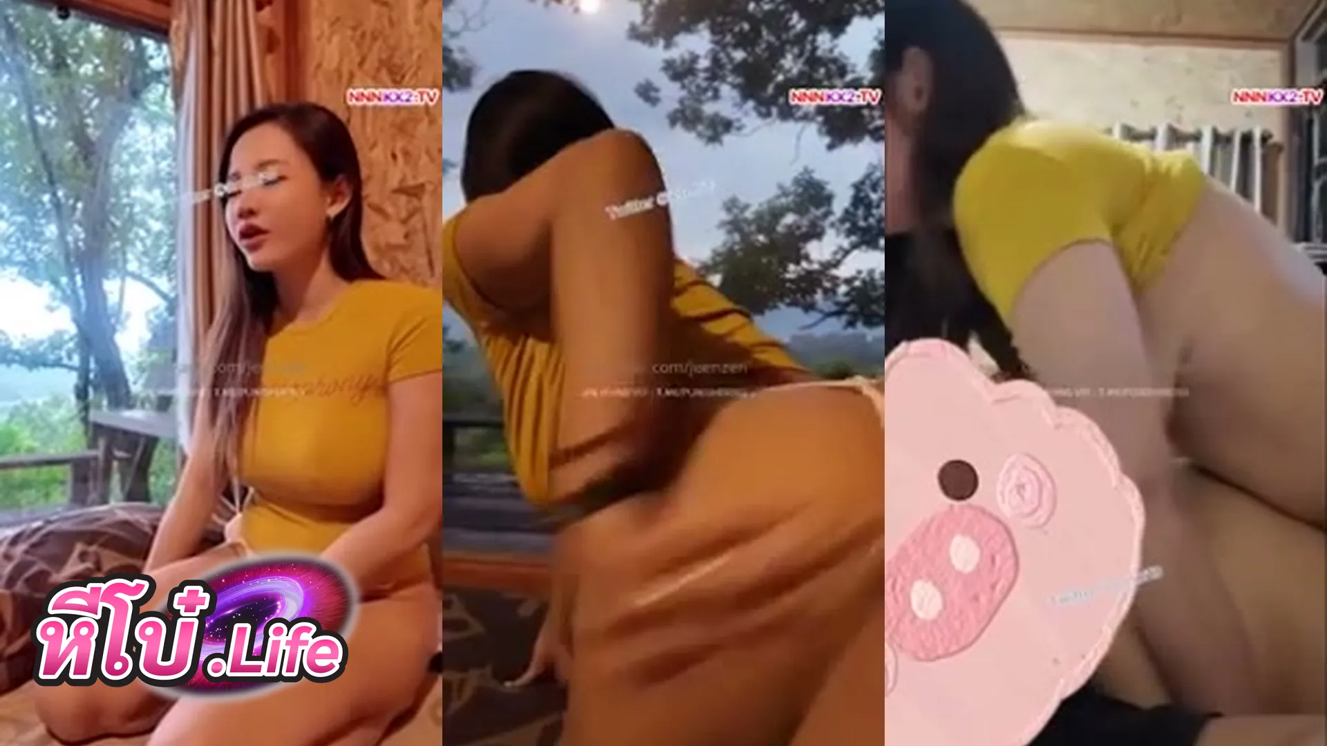 คลิปหลุดมาใหม่ jeenzen น้องส้ม นัดพี่เทพ แหกหีแฉะยั่วควยเสียบสด ขย่มมิดด้ามชักน้ำแตกปาก